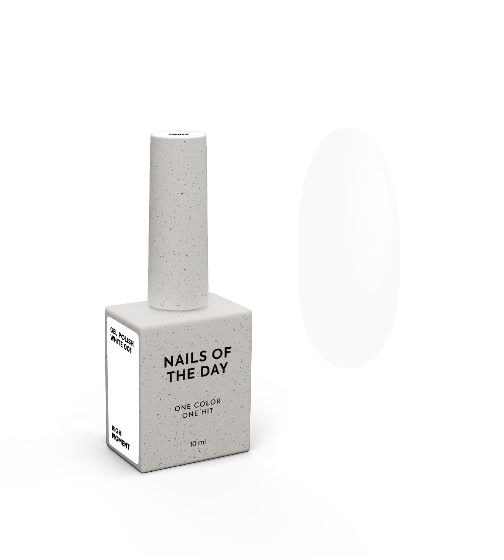 NAILSOFTHEDAY gel polish BASIC White-001