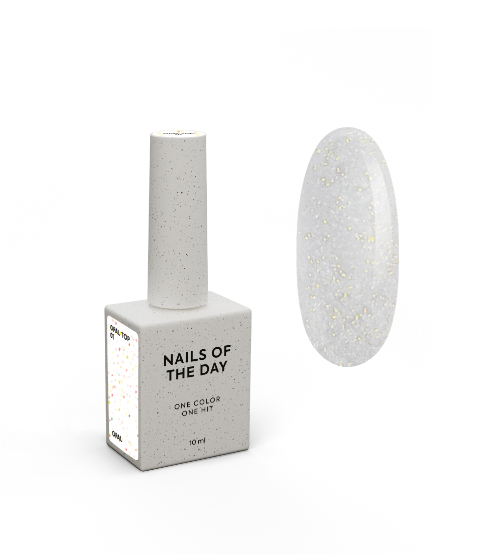 NAILSOFTHEDAY top effect Opal top 01