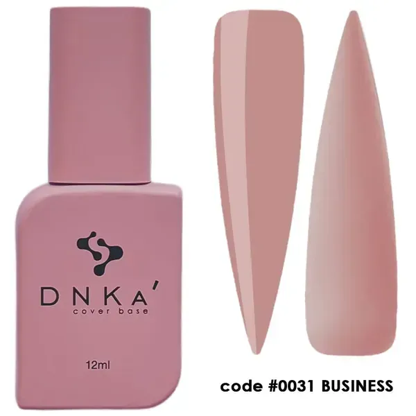 RUBBER BASE FRENCH NEW FORMULA "DNKa" (cover), 12 ml #0031 Business