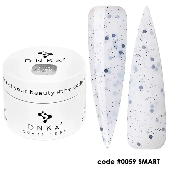 RUBBER BASE FRENCH NEW FORMULA "DNKa" (cover), 30 ml #0059 Smart