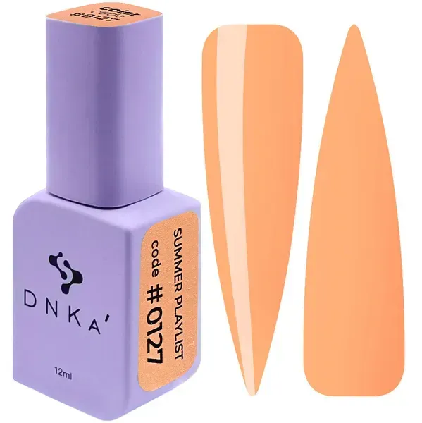 COLOR GEL POLISH NEW FORMULA "DNKa", 12 ml #0127
