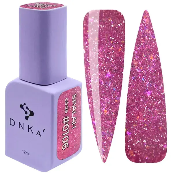 COLOR GEL POLISH NEW FORMULA "DNKa", 12 ml #0106