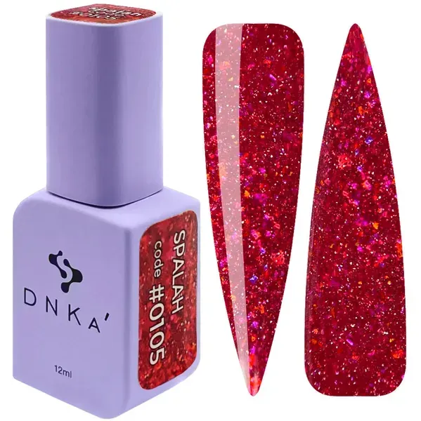 COLOR GEL POLISH NEW FORMULA "DNKa", 12 ml #0105