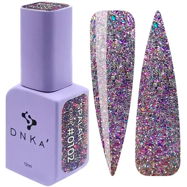 COLOR GEL POLISH NEW FORMULA "DNKa", 12 ml #0102