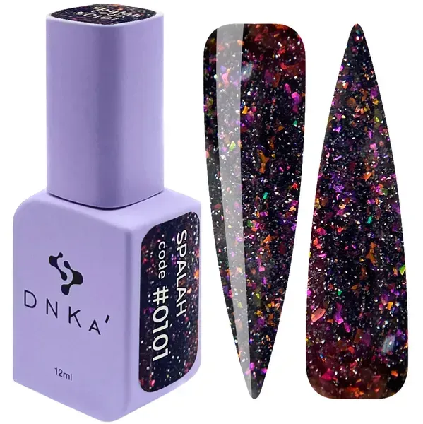 COLOR GEL POLISH NEW FORMULA "DNKa", 12 ml #0101